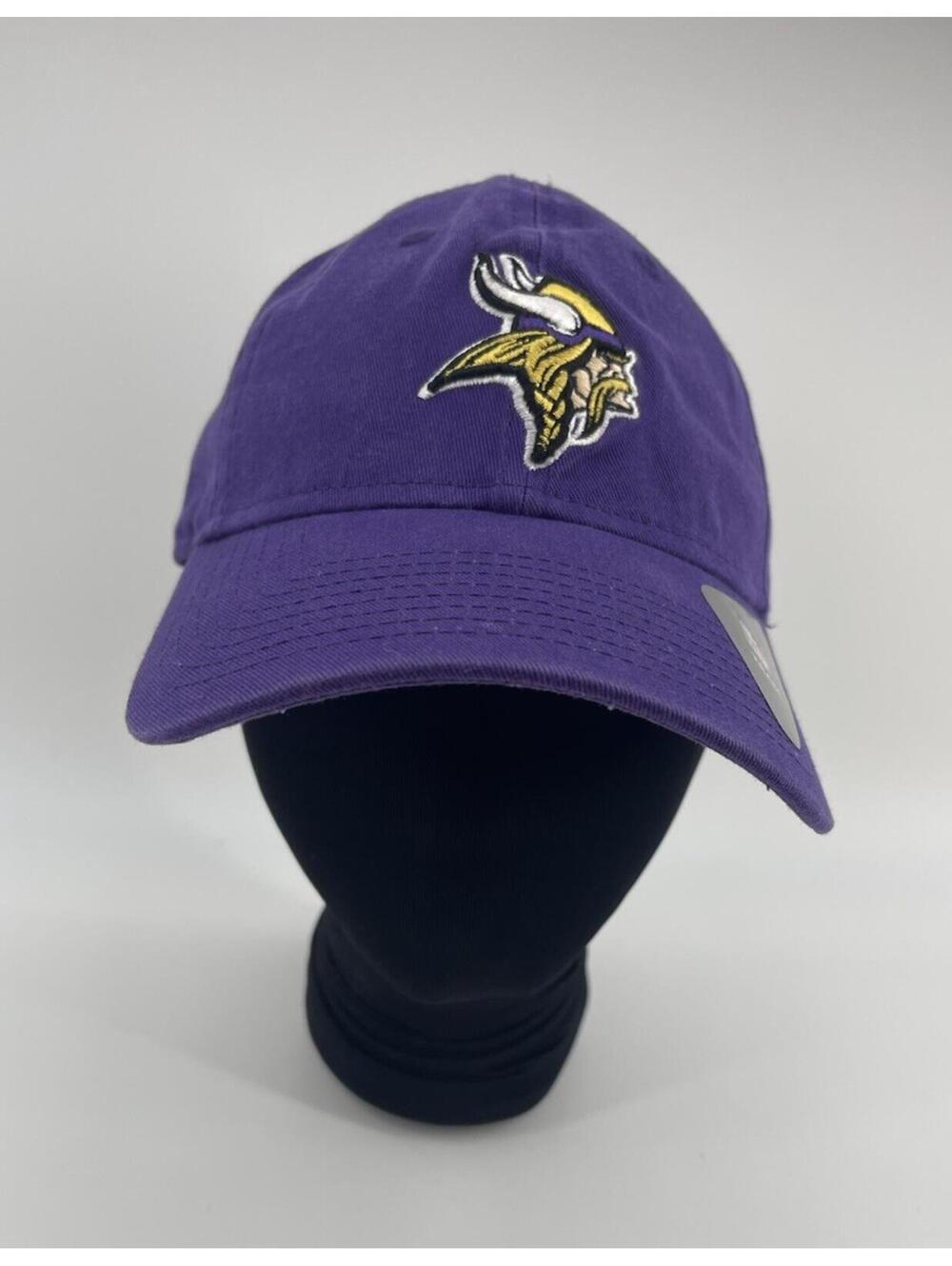 New Era Minnesota Vikings Women’s 9TWENTY Purple Strapback Hat NFL Cap OSFA